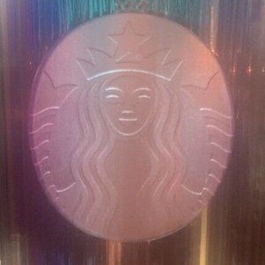 Starbucks Kaleidoscope Iridescent Rose Gold Orange Cold Tumbler 2020 Edition